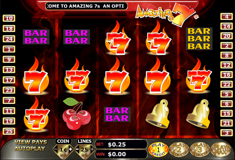 Amazing 7s Slots Amazing 7s Screenshot